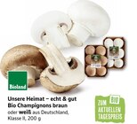 Bio Champignons braun im Angebot bei Marktkauf in Nürtingen Bio Champignons braun Angebote von Unsere Heimat – echt & gut, Bioland bei Marktkauf Nürtingen