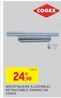 Moustiquaire ajustable/retractable - COGEX - Intermarché à Nîmes Moustiquaire ajustable/retractable - COGEX en promo chez Intermarché Nîmes à 24,90 €