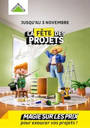 Prospectus LEROY MERLIN à Rouen, "LA FÊTE DES PROJETS", 1 page, 14/10/2026 - 03/11/2026