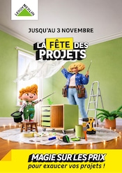 Promos Lit dans le catalogue "LA FÊTE DES PROJETS" de LEROY MERLIN Lit en promo dans le catalogue LEROY MERLIN à la page 1