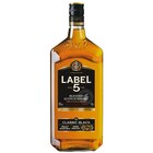 Blended Scotch Whisky - LABEL 5 en promo chez Carrefour Market Goussainville à 18,19 €