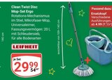 Clean Twist Disc Mop-Set Ergo im Angebot bei GLOBUS in Gotha Clean Twist Disc Mop-Set Ergo Angebote von Leifheit bei GLOBUS Gotha für 4,99 €