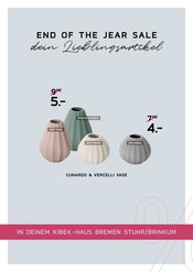 Aktueller Kibek Prospekt mit Blumen, "END OF THE YEAR SALE", Seite 17