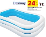 La piscine rectangulaire - Bestway - Stokomani à Montreuil La piscine rectangulaire - Bestway en promo chez Stokomani Montreuil à 24,99 €