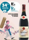 Côtes du Rhône AOP Rouge à U Express dans Prunelli-Di-Casacconi