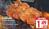 Schweinefiletspieße im Angebot bei EDEKA in Falkensee Schweinefiletspieße Angebote von Bauern Gut bei EDEKA Falkensee für 1,49 €