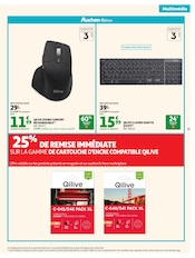 Promos Cartouche D'encre dans le catalogue "Auchan Qilive" de Auchan Hypermarché Cartouche D'encre en promo dans le catalogue Auchan Hypermarché à la page 13