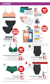 Promo Vêtements Homme dans le catalogue Hyper U du moment à la page 56