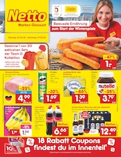 Aktueller Netto Marken-Discount Prospekt mit Bier, "Aktuelle Angebote", Seite 1