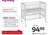 Beistellbett „Nina“ von My Baby Lou für 94,99 € bei XXXLutz Möbelhäuser im Angebot Beistellbett „Nina“ von My Baby Lou im aktuellen XXXLutz Möbelhäuser Prospekt