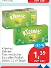 Balsam Taschentücher Box von Kleenex im aktuellen budni Prospekt