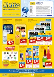 Aktueller Netto Marken-Discount Prospekt mit Sekt, "DER ORT, AN DEM DU IMMER AUSGEZEICHNETE PREISE FINDEST.", Seite 1