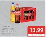 Aktuelles Coca-Cola Angebot bei Getränkewelt Dünnwald in Bergisch Gladbach ab 13,99 €