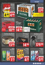 Bier im EDEKA Prospekt in Ochtrup Aktueller EDEKA Prospekt mit Bier, "Aktuelle Angebote", Seite 21