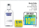 Vodka im Angebot bei diska in Coburg Vodka Angebote von Absolut bei diska Coburg für 10,99 €
