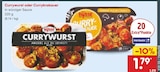 Aktuelle Fleisch Angebote bei Netto Marken-Discount in Leverkusen Aktuelles Currywurst Angebot bei Netto Marken-Discount in Leverkusen ab 1,79 €