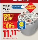 WC-Sitz im Lidl Prospekt WC-Sitz von WENKO im aktuellen Lidl Prospekt für 11,11 €