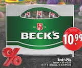Aktuelle Becks Angebote bei EDEKA in Hamm Aktuelles Pils Angebot bei EDEKA in Hamm ab 10,99 €