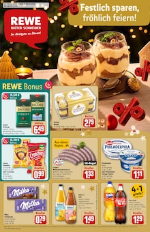 REWE Gundelfingen Prospekt der aktuellen Woche, gültig von 08.12.2025 bis 13.12.2025 Aktueller REWE Gundelfingen Prospekt "Dein Markt" mit 24 Seiten