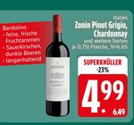 Pinot Grigio, Chardonnay im EDEKA Prospekt Pinot Grigio, Chardonnay von Zonin im aktuellen EDEKA Prospekt für 4,99 €