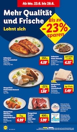 Fleisch Angebot im aktuellen Lidl Prospekt auf Seite 4
