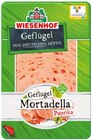 Geflügel Mortadella Angebote von Wiesenhof bei REWE Bamberg für 1,29 €