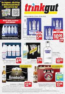 Vodka im aktuellen Trinkgut Prospekt (Mainz) Vodka im Trinkgut Prospekt "Aktuelle Angebote" mit 8 Seiten (Mainz)