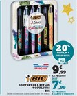 Super U Magrie - Promo Coffret de 6 stylos 4 couleurs Promo Coffret de 6 stylos 4 couleurs à 7,99 € dans le catalogue Super U à Magrie