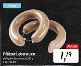 Pfälzer Leberwurst Angebote bei Konsum Dresden für 1,19 €
