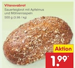 Vitanovabrot bei Netto Marken-Discount im Uebigau Prospekt für 1,99 €