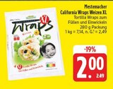 California Wraps Weizen XL Angebote von Mestemacher bei E center Nürnberg für 2,00 €