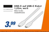 USB-C auf USB-C Kabel Angebote von Vivanco bei expert Hürth für 3,99 €