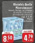 Mineralwasser bei E center im Velen Prospekt für 8,50 €