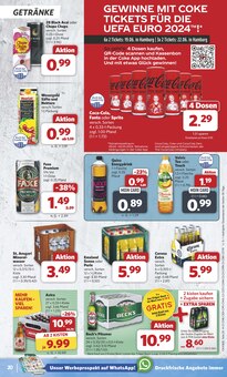 Coca Cola im combi Prospekt "Markt - Angebote" mit 25 Seiten (Ibbenbüren)