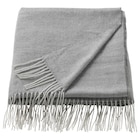 Plaid im IKEA Prospekt Plaid grau von HOLMVI im aktuellen IKEA Prospekt für 4,99 €