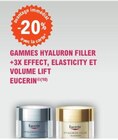 Promo -20% avantage immédiat avec la carte gammes hyaluron filler +3x effect, elasticity et volume lift à  dans le catalogue E.Leclerc à Saint-Paul-lès-Romans