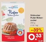 Netto Marken-Discount - Puder Rübenzucker Angebot im Prospekt Puder Rübenzucker bei Netto Marken-Discount im Prospekt "" für 0,33 €