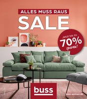 Aktueller buss Möbel & Einrichtung Prospekt in Cloppenburg und Umgebung, "ALLES MUSS RAUS" mit 32 Seiten, 19.06.2025 - 07.07.2025