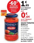 Sauce Tomates - Barilla en promo chez Super U Niort à 0,64 €