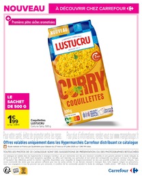 Prix et réduction Lustucru dans le prospectus Carrefour en cours Offre Lustucru dans le catalogue Carrefour du moment à la page 12