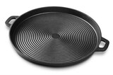 Plaque en fonte pour barbecue ou poêle à griller en fonte - Lidl à Mantes-la-Jolie Plaque en fonte pour barbecue ou poêle à griller en fonte en promo chez Lidl Mantes-la-Jolie à 12,99 €