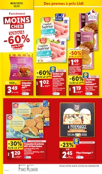 Promo Jambon dans le catalogue Lidl du moment à la page 8