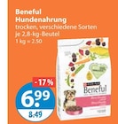Hundenahrung im V-Markt Prospekt Hundenahrung von Beneful im aktuellen V-Markt Prospekt für 6,99 €