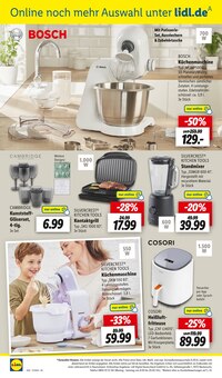 Küchenmaschine Bosch Angebot im aktuellen Lidl Prospekt auf Seite 40