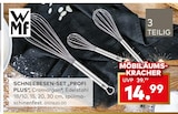 Schneebesen-Set 'Profi Plus' von WMF für 14,99 € bei porta Möbel im Angebot Schneebesen-Set 'Profi Plus' von WMF im aktuellen porta Möbel Prospekt