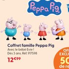 Coffret famille Peppa Pig - PEPPA PIG en promo chez La Grande Récré Coffret famille Peppa Pig - PEPPA PIG dans le catalogue La Grande Récré