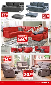Sofa im Segmüller Prospekt "Jeder kann sich alles gönnen" mit 8 Seiten (Offenbach (Main))