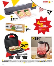 Promos Bouilloire dans le catalogue "GIFI Des idées de Génie !" de Gifi Bouilloire en promo dans le catalogue Gifi à la page 15