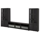 Aktuelle Fernseher Angebote bei IKEA in Lörrach Aktuelles TV-Komb. mit Vitrinentüren schwarz Angebot bei IKEA in Lörrach ab 347,00 €