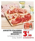 Assiette Italienne Premium - Negroni en promo chez Super U Nancy à 3,99 €